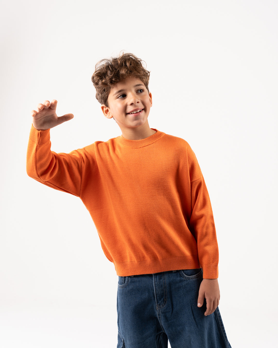 Round Neck Basic Pullover