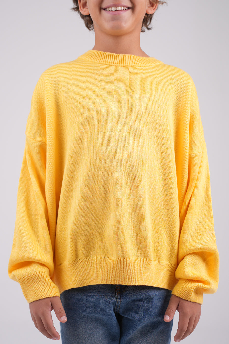 Round Neck Basic Pullover