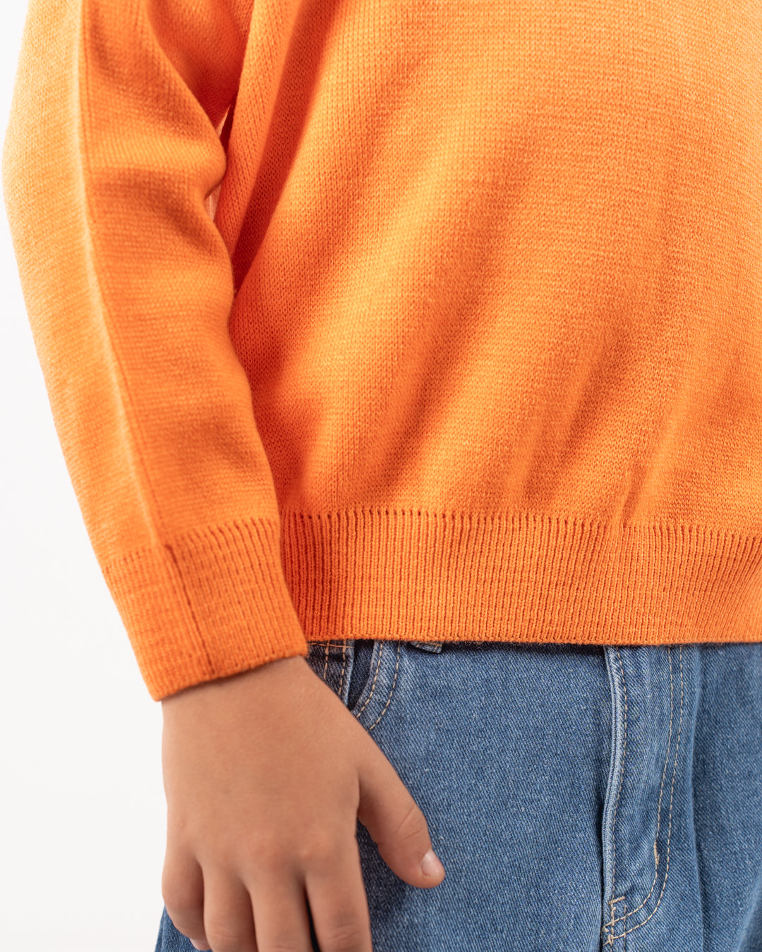 Round Neck Basic Pullover