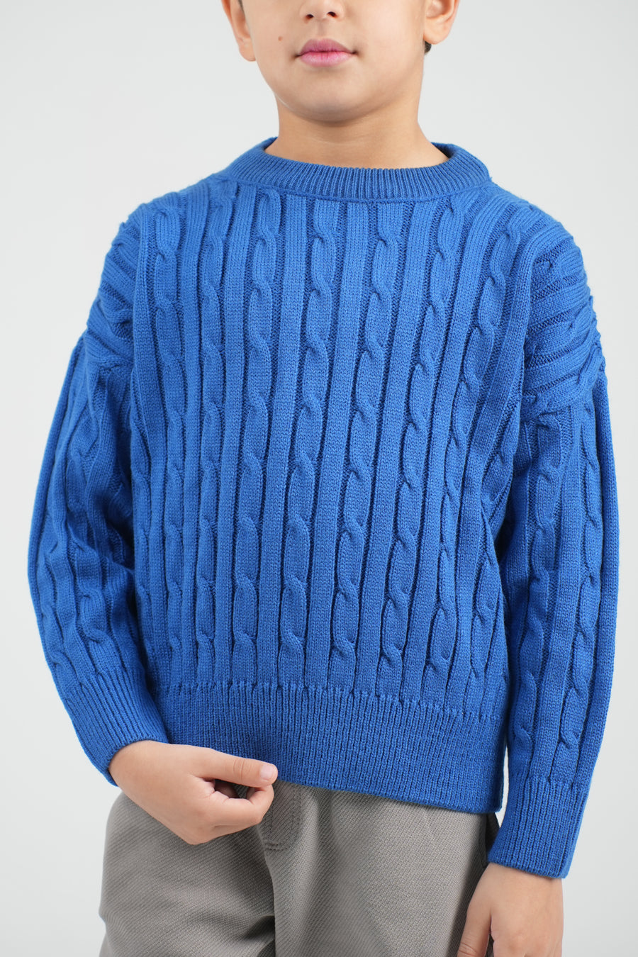 بولوفر أولادي محبوك