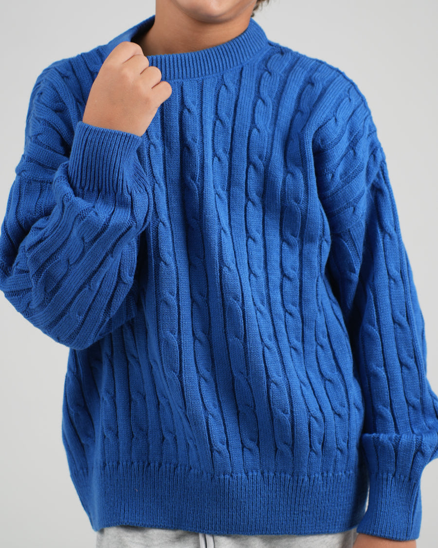 بولوفر أولادي محبوك