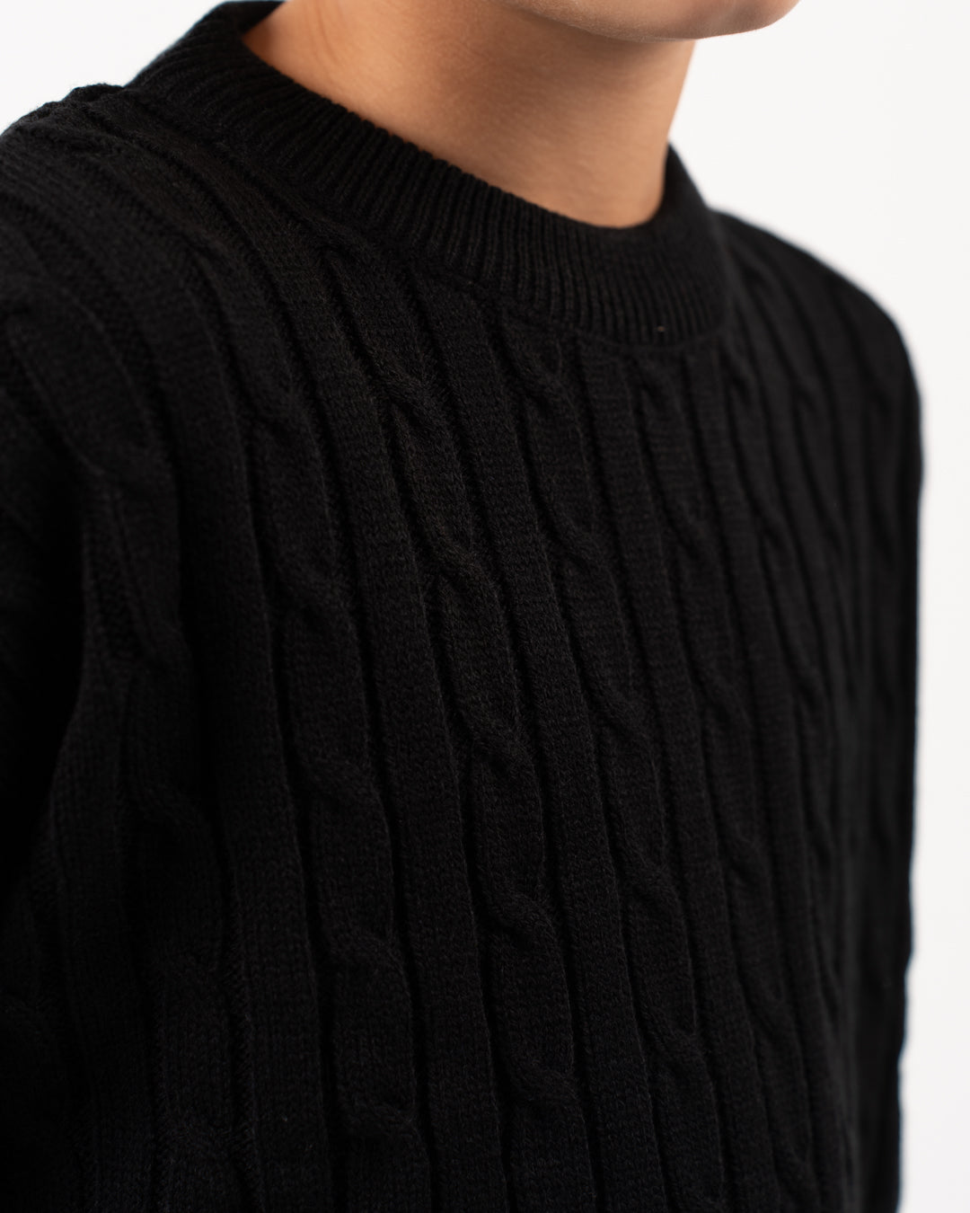 بولوفر أولادي محبوك