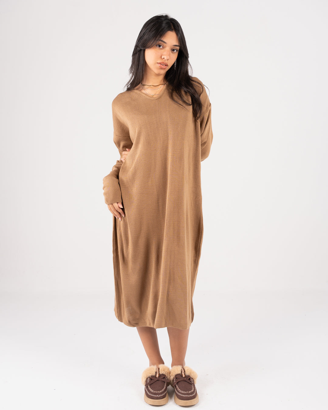 Women V-Neck Dress