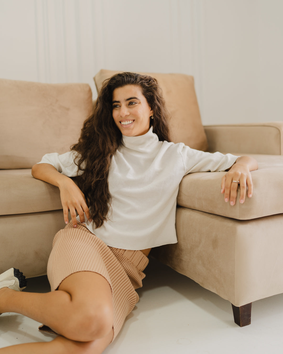 جيبة نسائي مضلعة