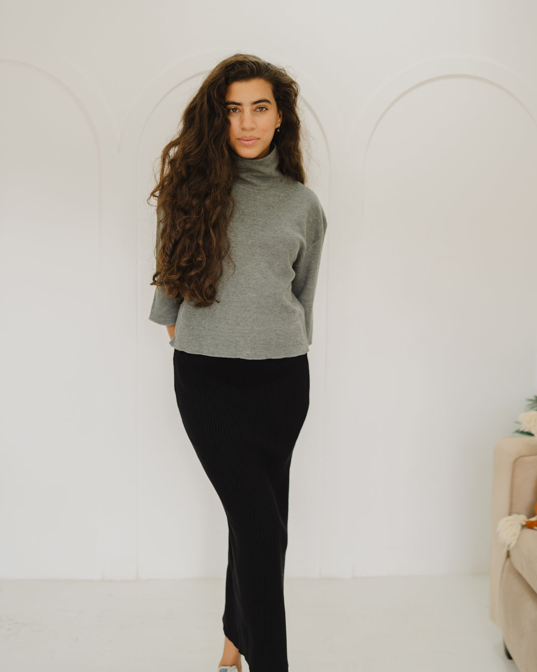 جيبة نسائي مضلعة