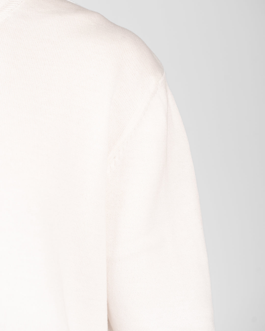 Men plain half cool sweater