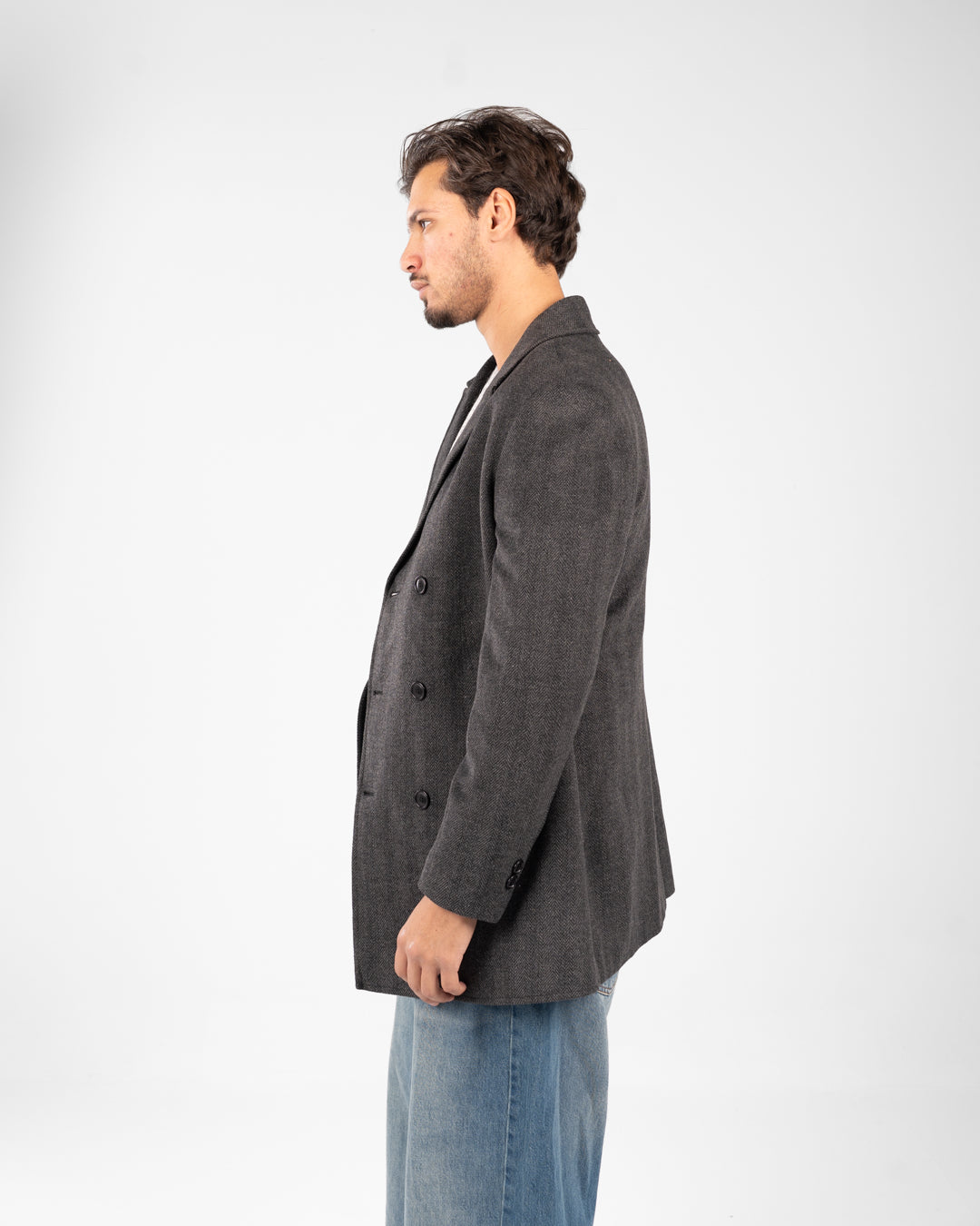 معطف جاكار قصير للرجال