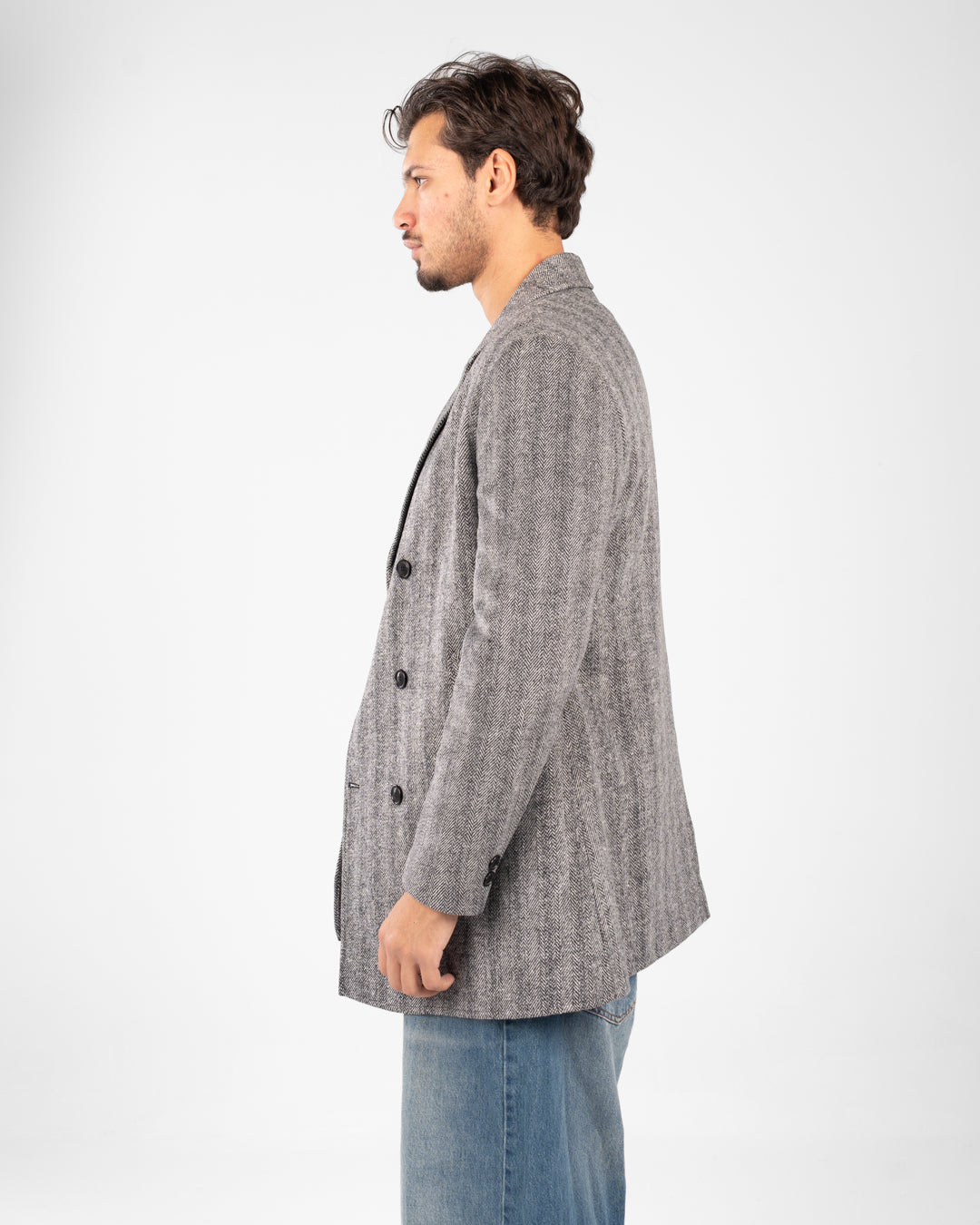 معطف جاكار قصير للرجال