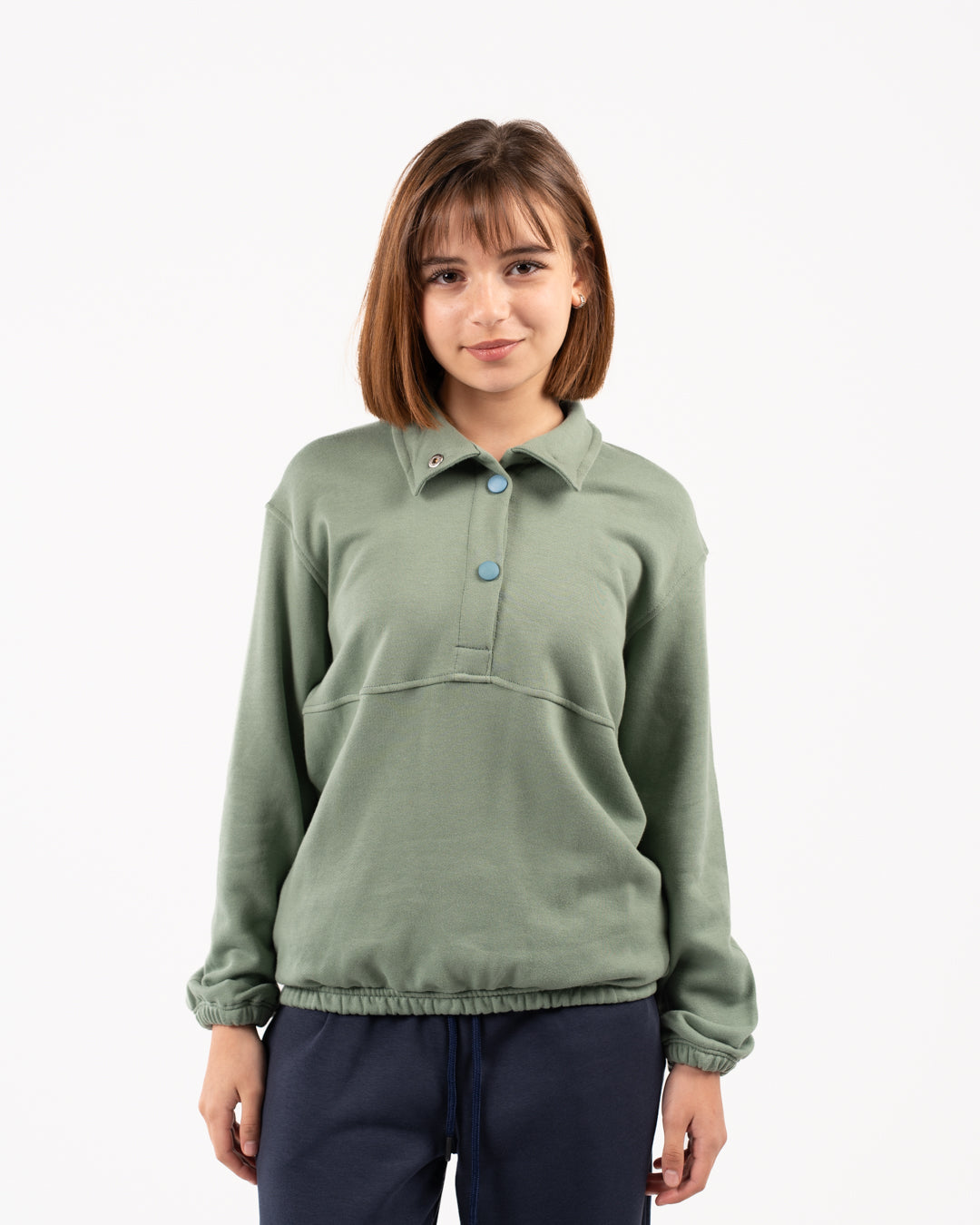 سويت شيرت بزرار