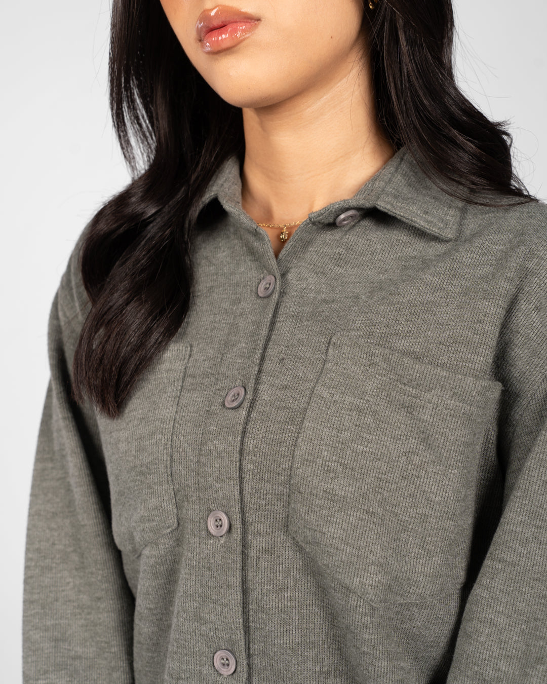 Women Basic Overshirt