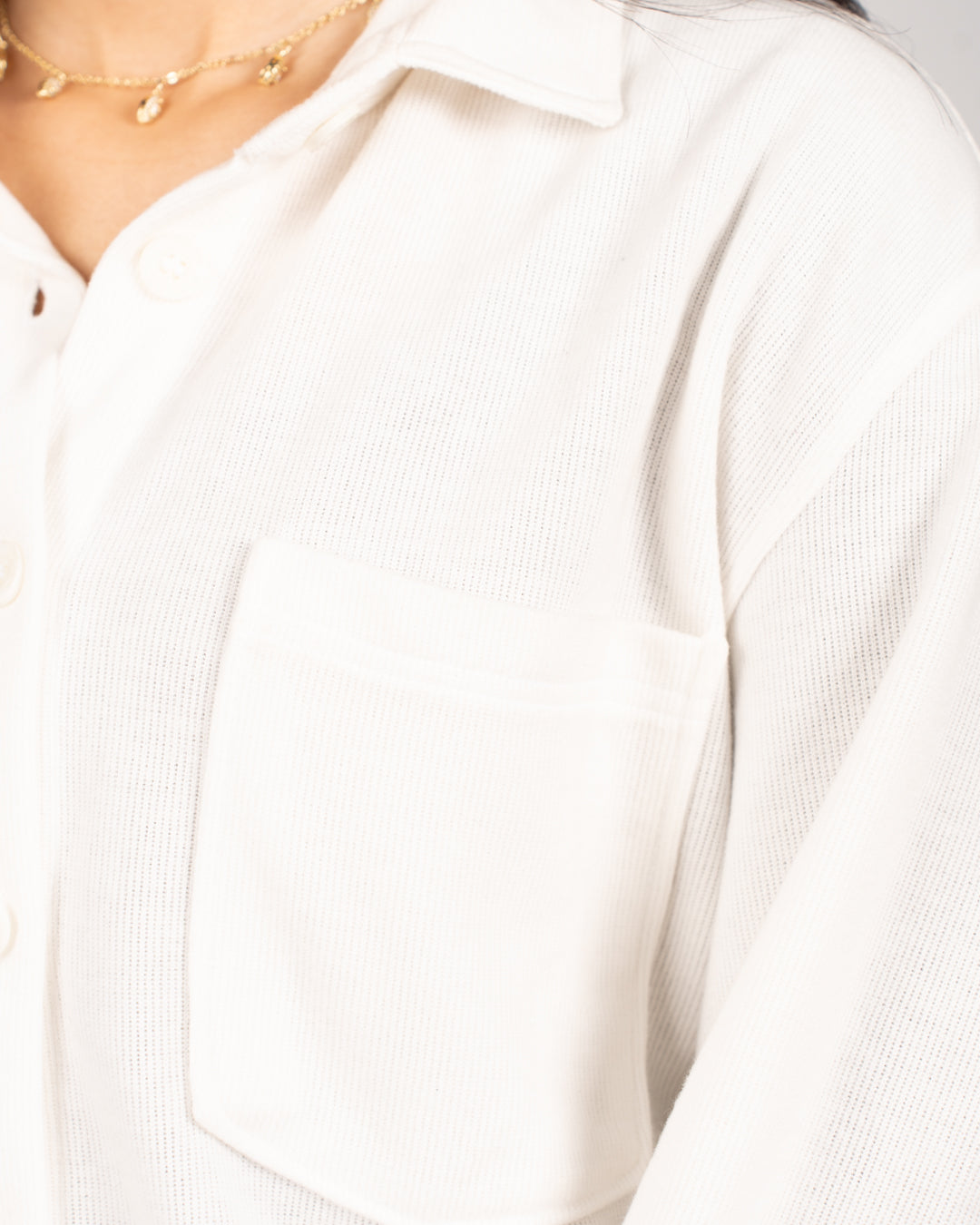 Women Basic Overshirt