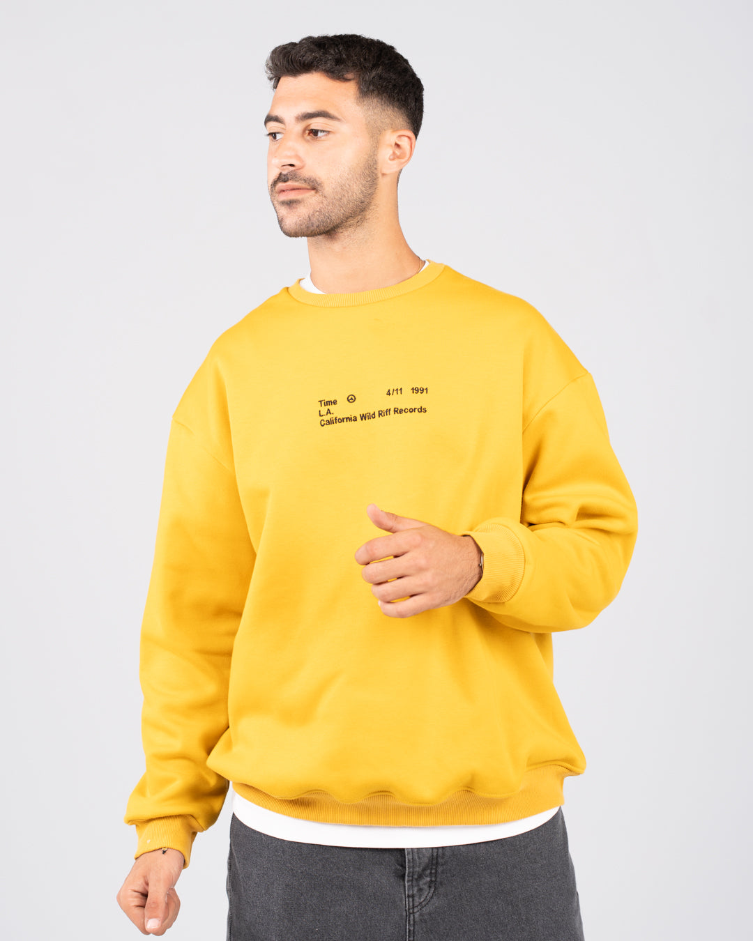 California Print Men SweatShirt