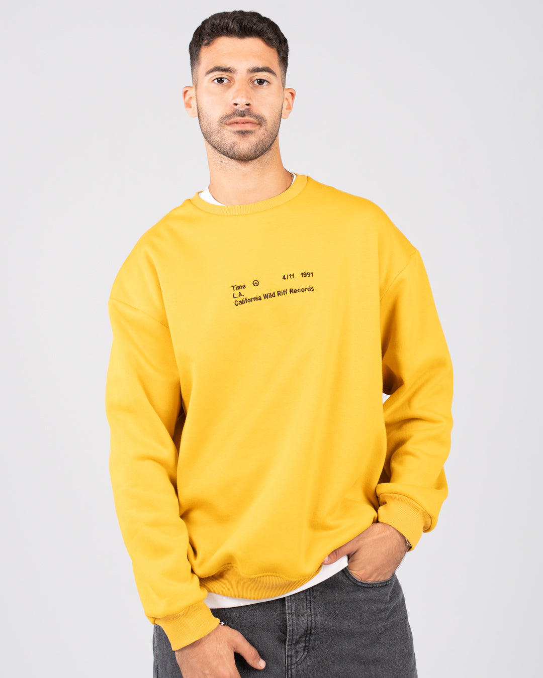 California Print Men SweatShirt