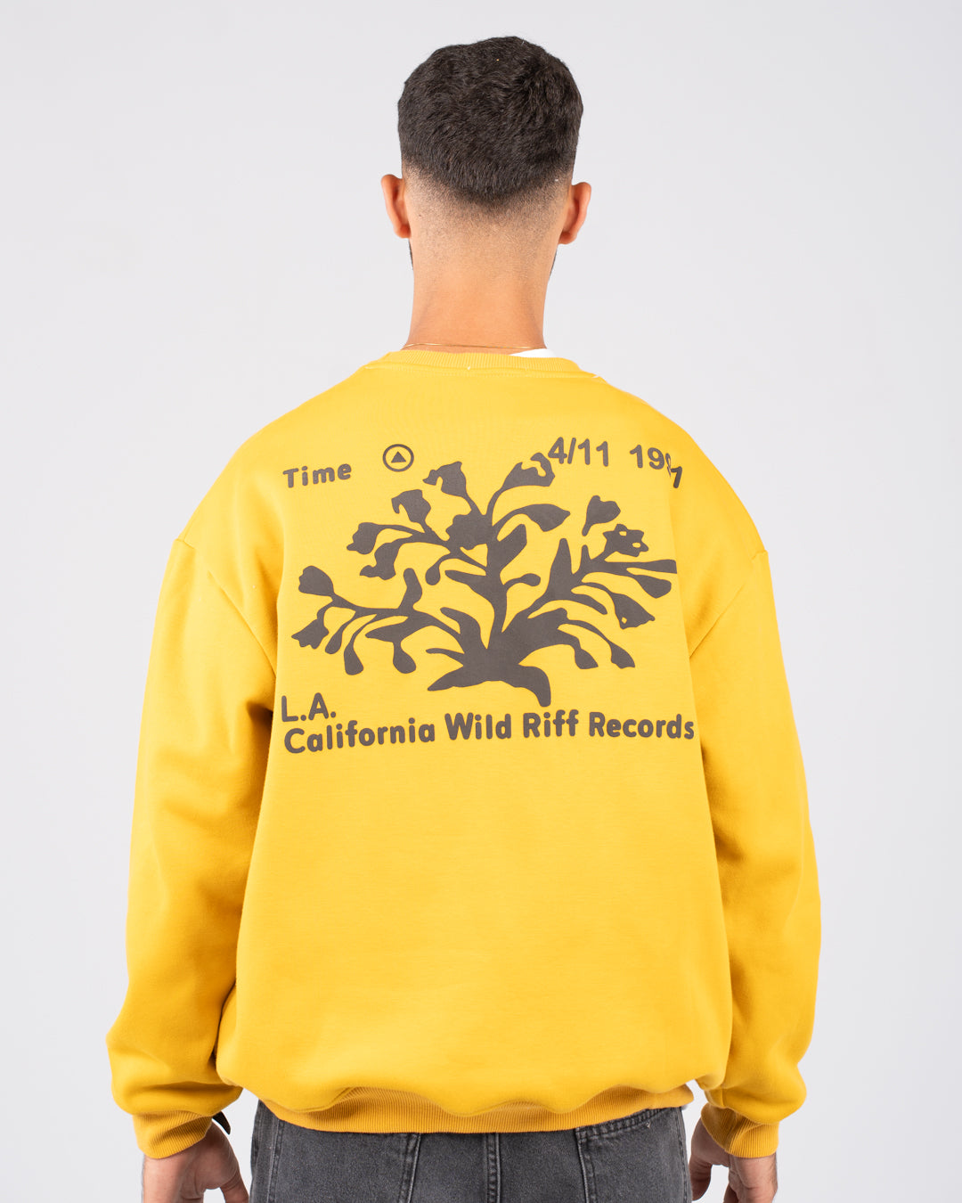 California Print Men SweatShirt