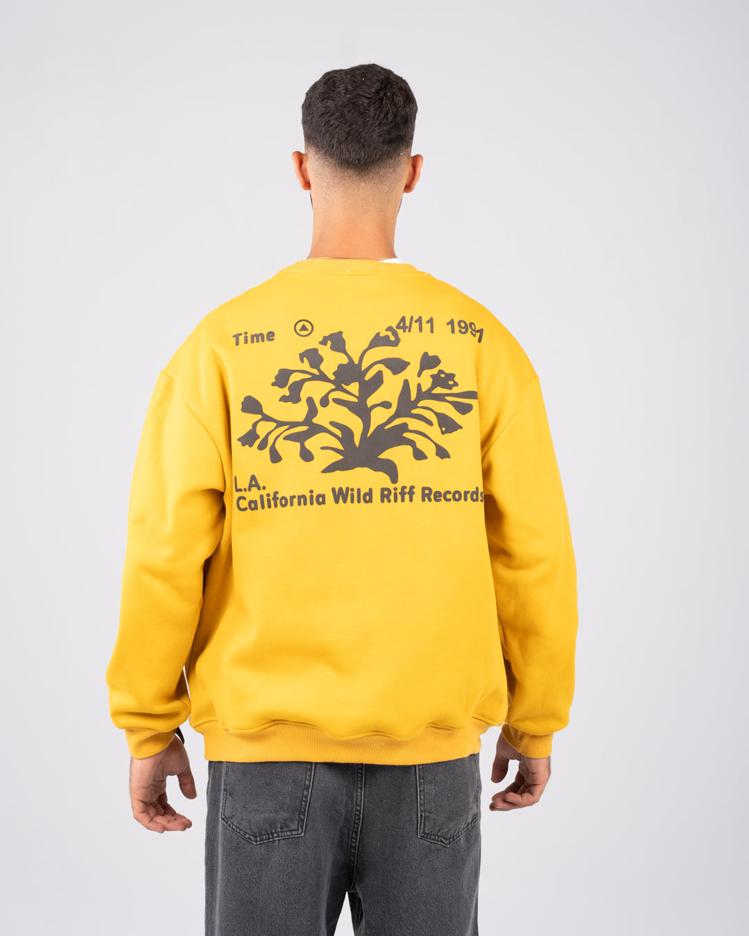 California Print Men SweatShirt