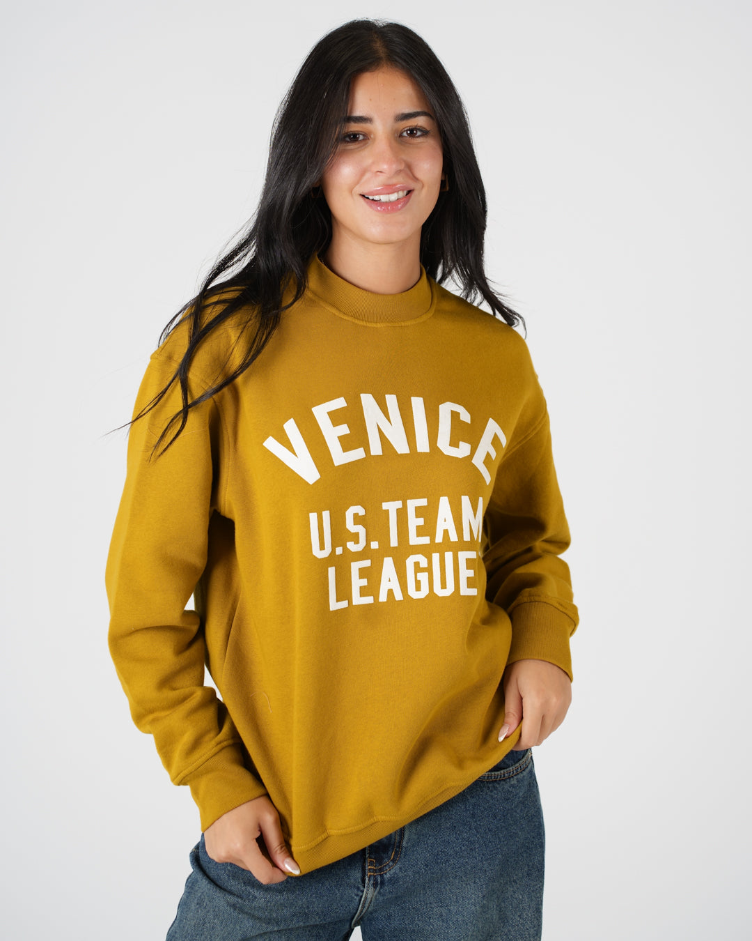 سويت شيرت نسائي بطبعة