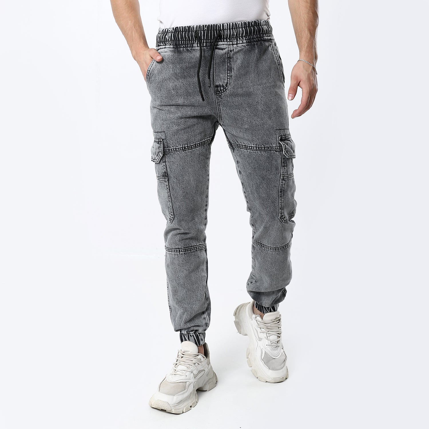 Jogger Fit Denim Pants