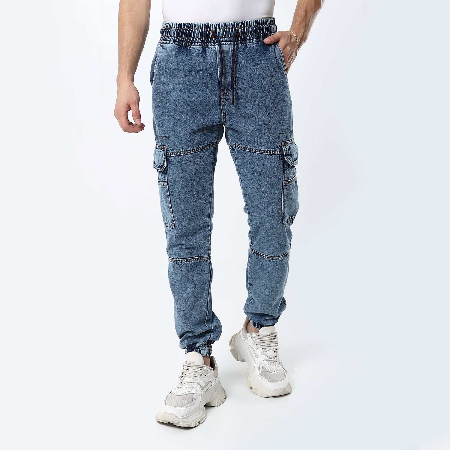 Jogger Fit Denim Pants