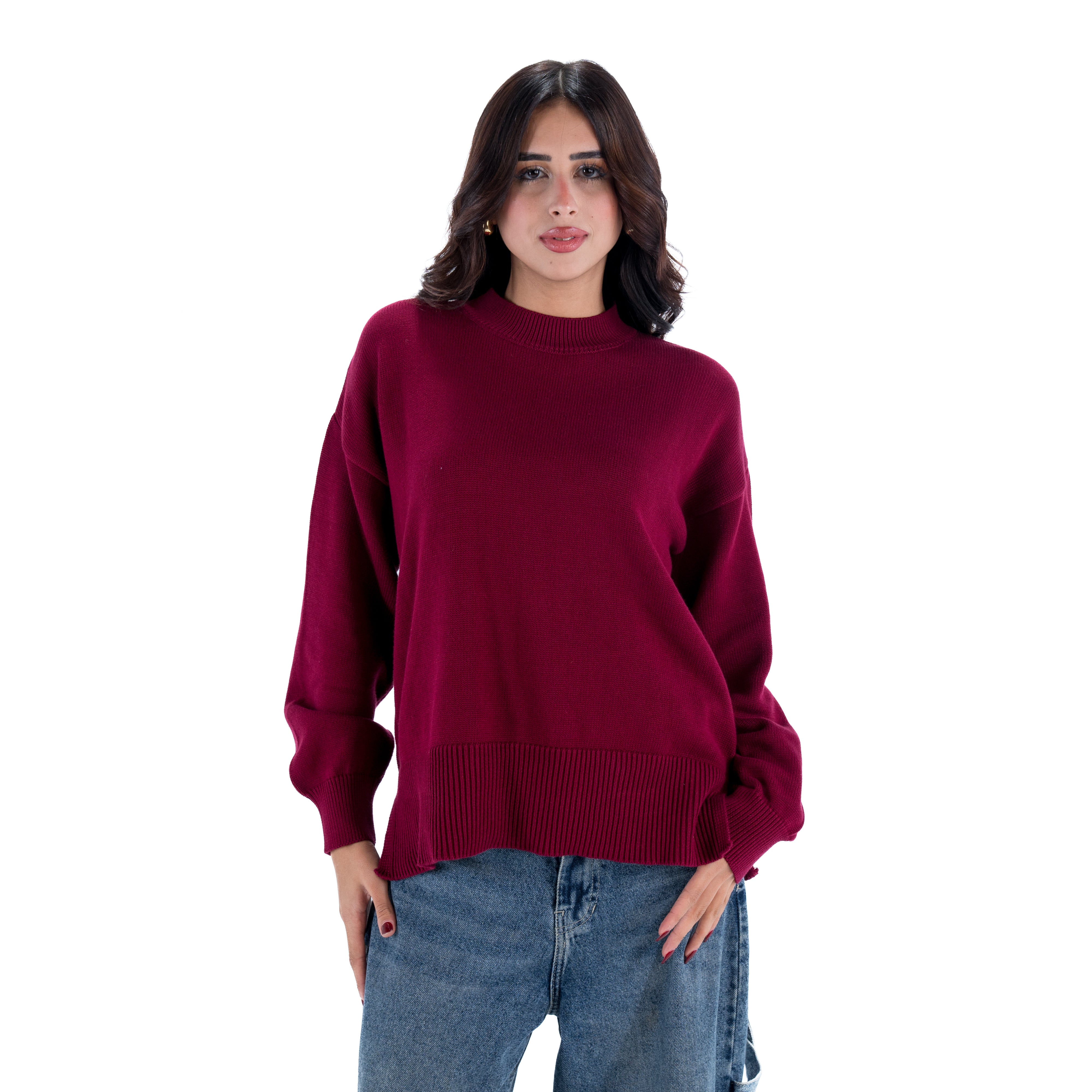 Women Round Neck Pullover
