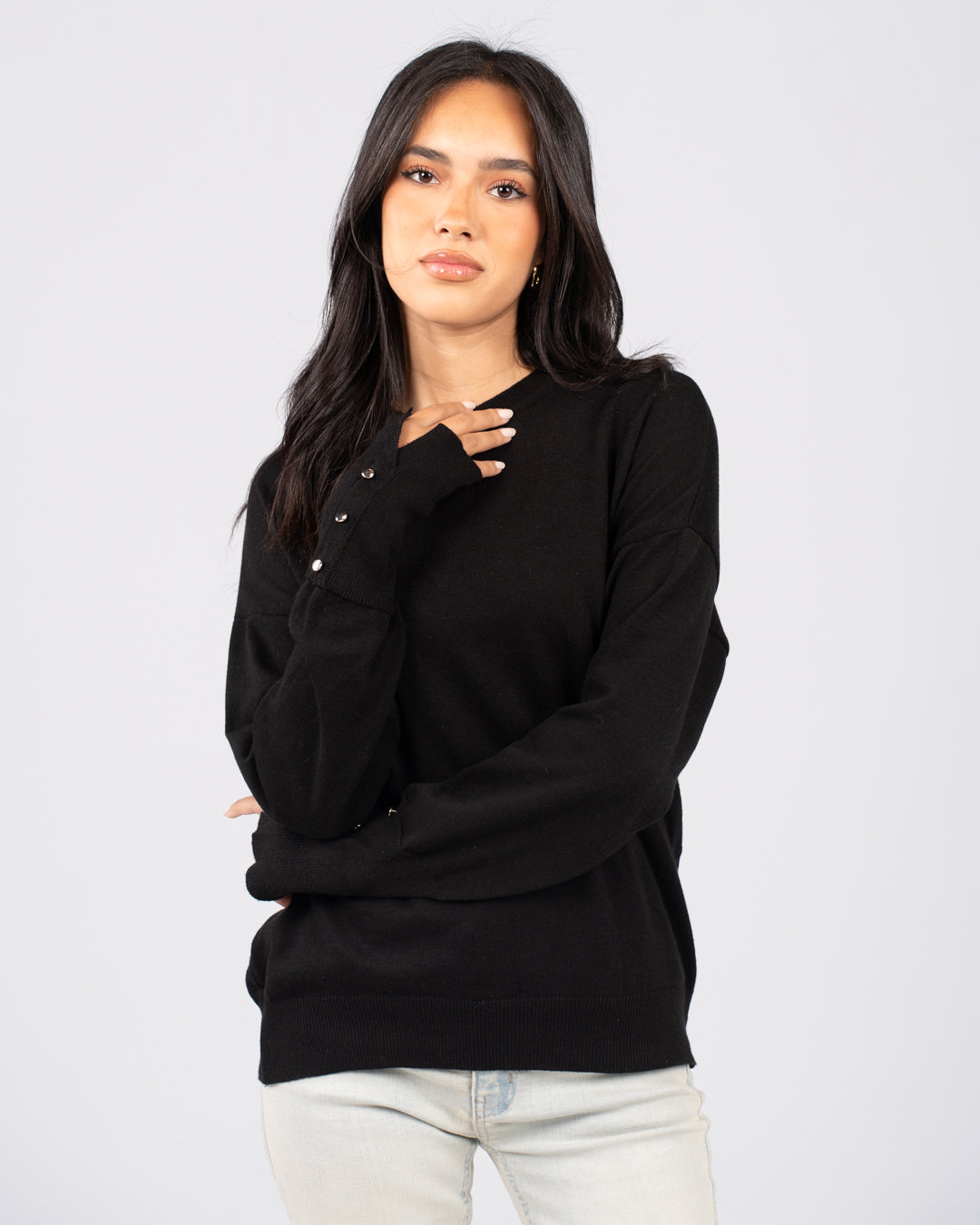 بلوفر بناتي رقبة راوند