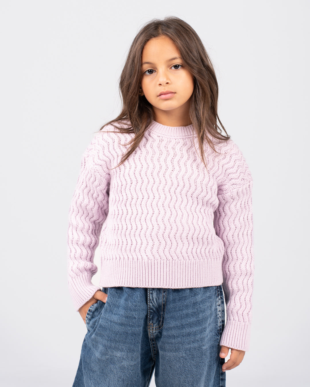 Zigzag Girls Basic Pullover