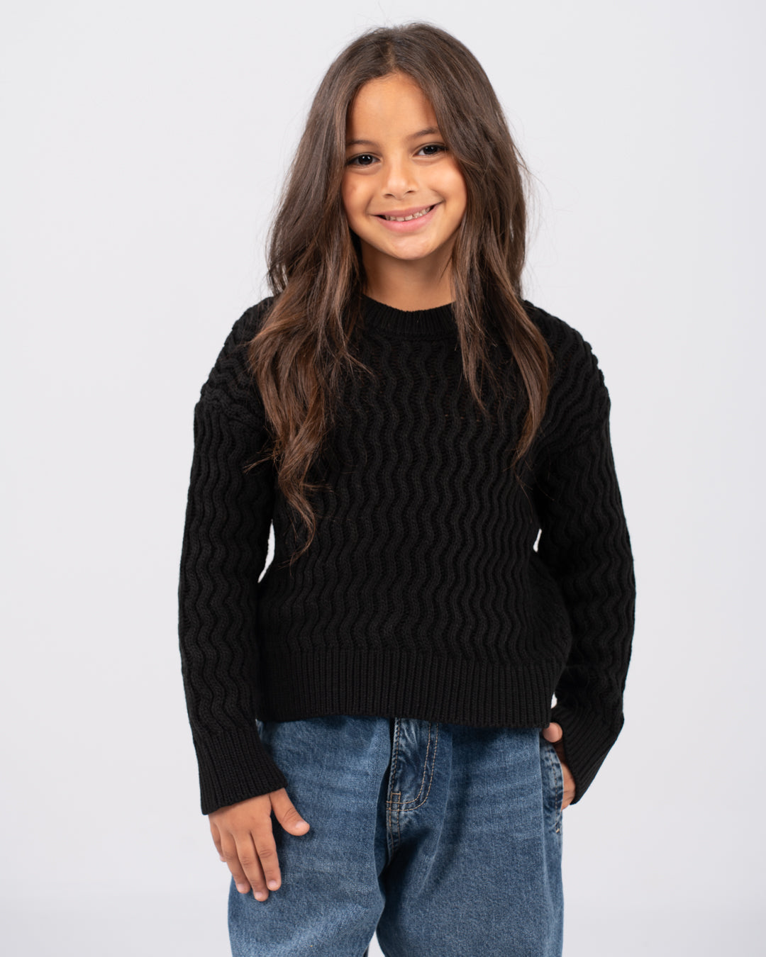 Zigzag Girls Basic Pullover