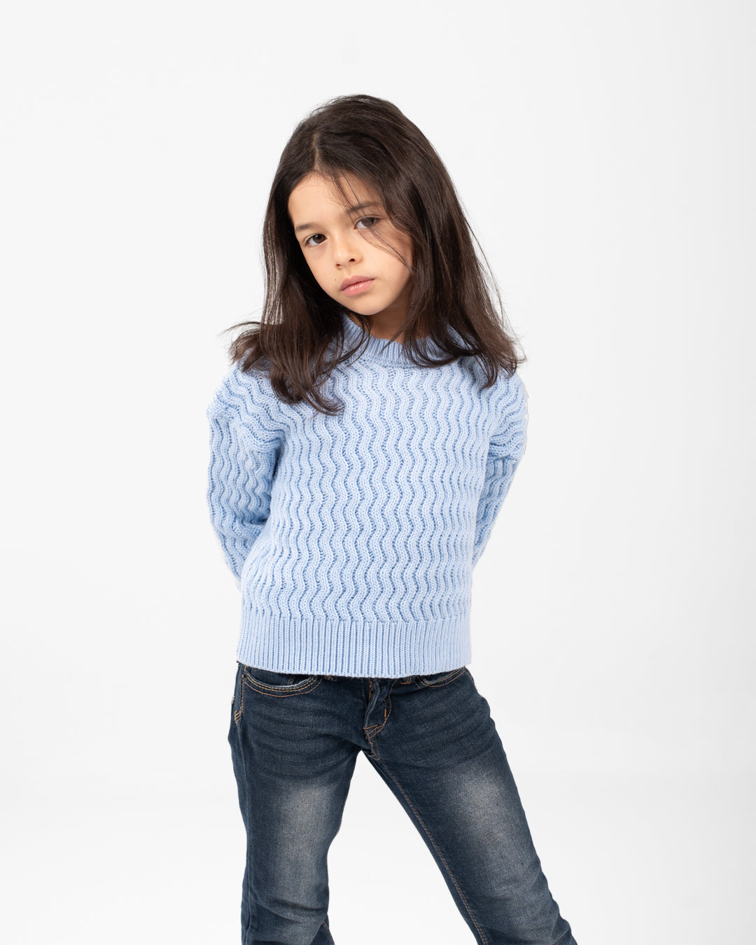 Zigzag Girls Basic Pullover