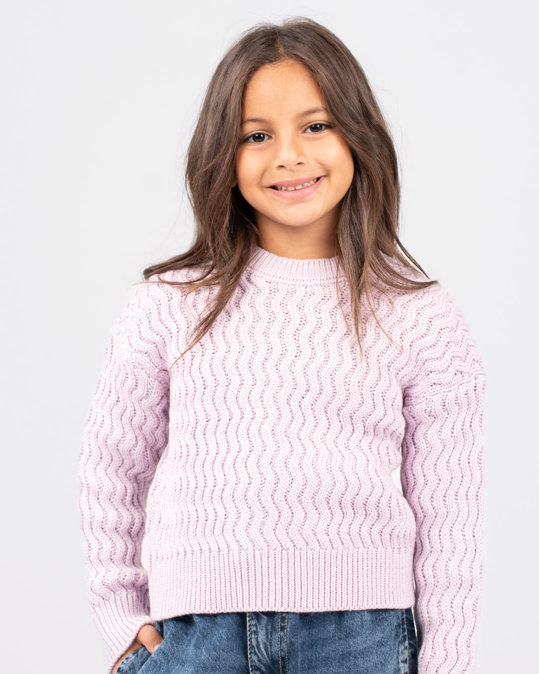 Zigzag Girls Basic Pullover