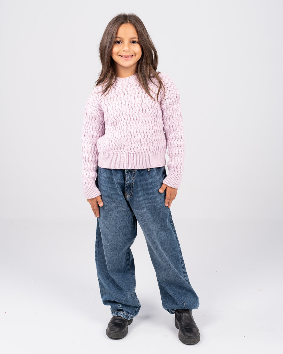 Zigzag Girls Basic Pullover