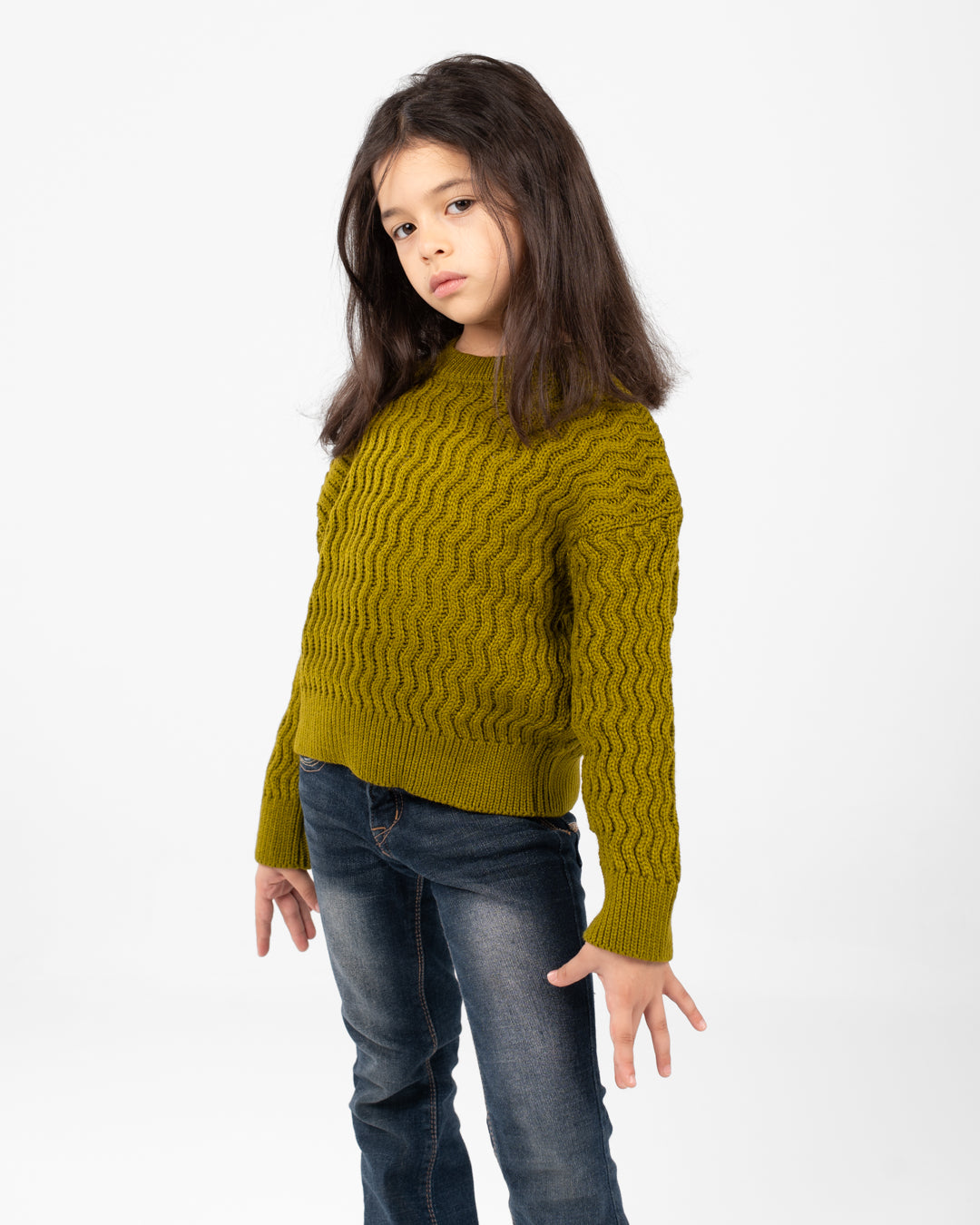 Zigzag Girls Basic Pullover