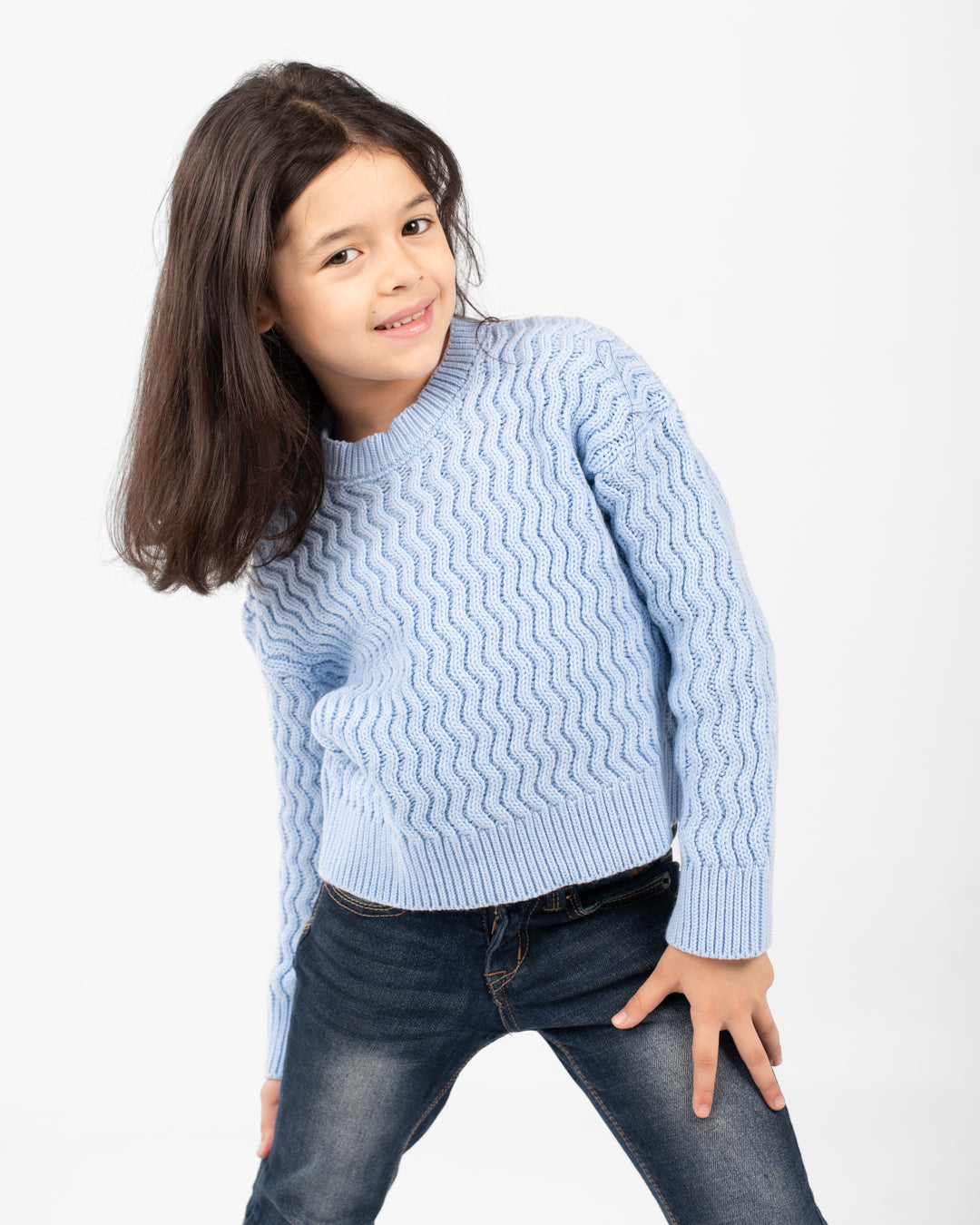 Zigzag Girls Basic Pullover