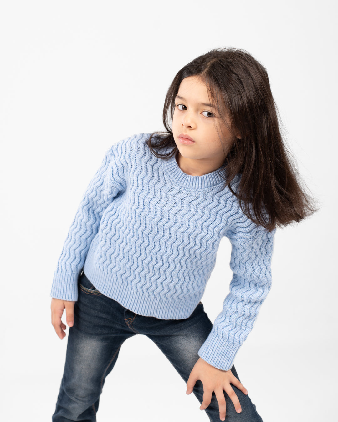Zigzag Girls Basic Pullover