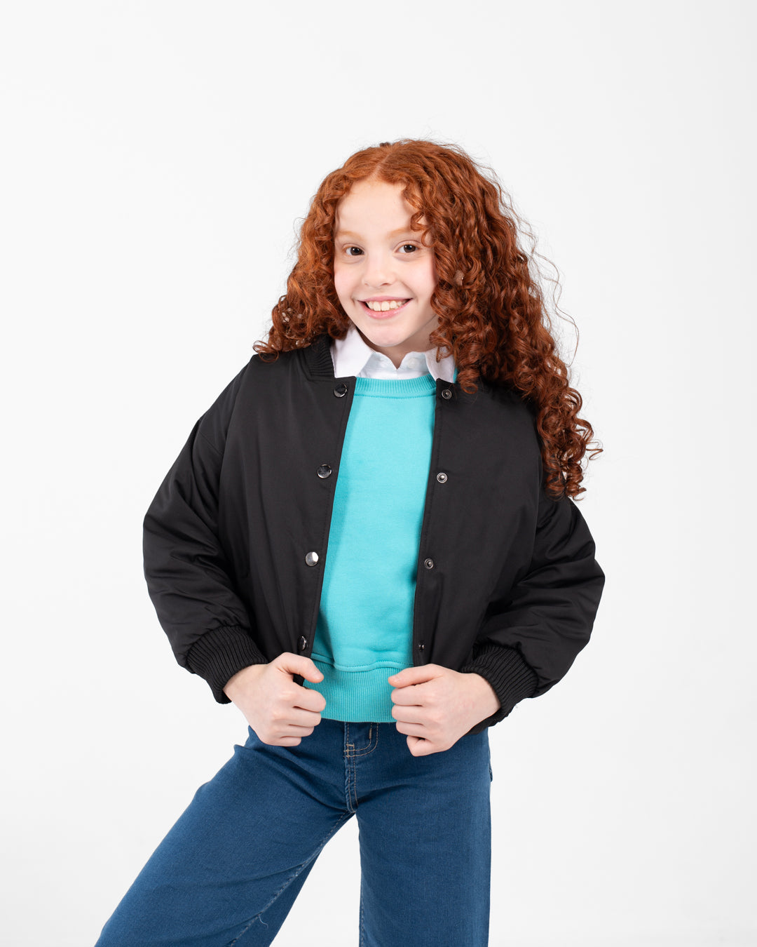 Girls Water Proof Capsule Sweater