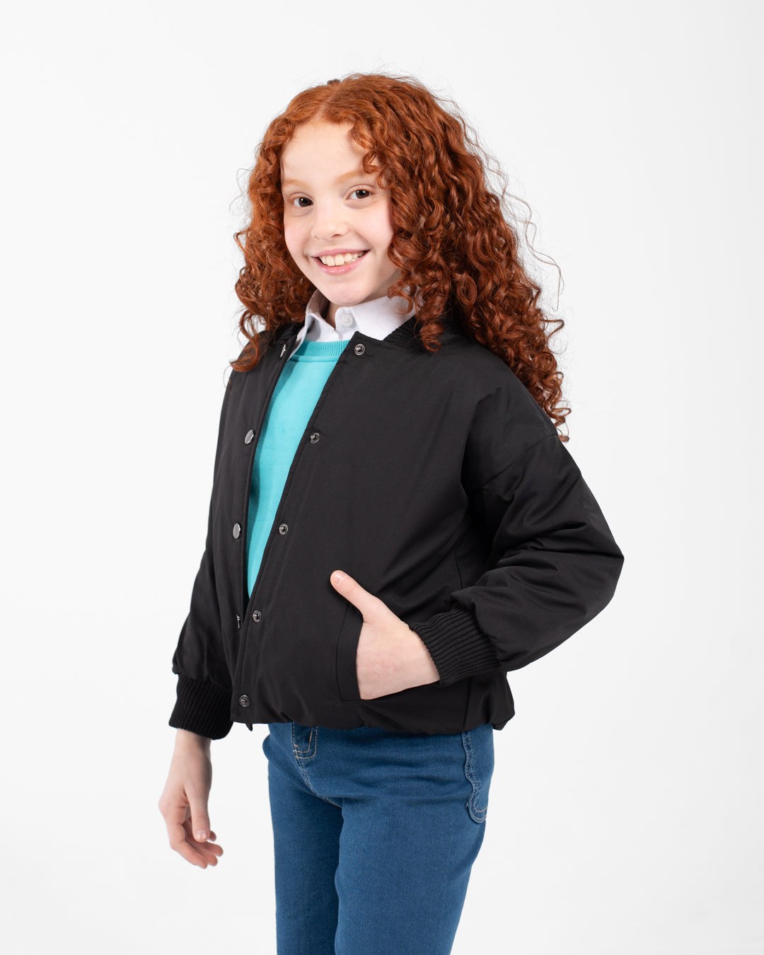 Girls Water Proof Capsule Sweater