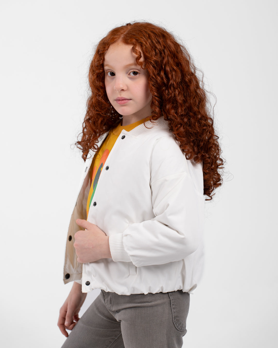 Girls Water Proof Capsule Sweater