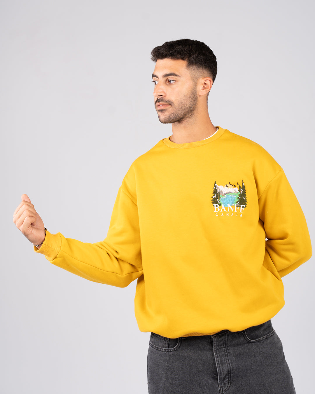 سويت شيرت رجالي مطرز