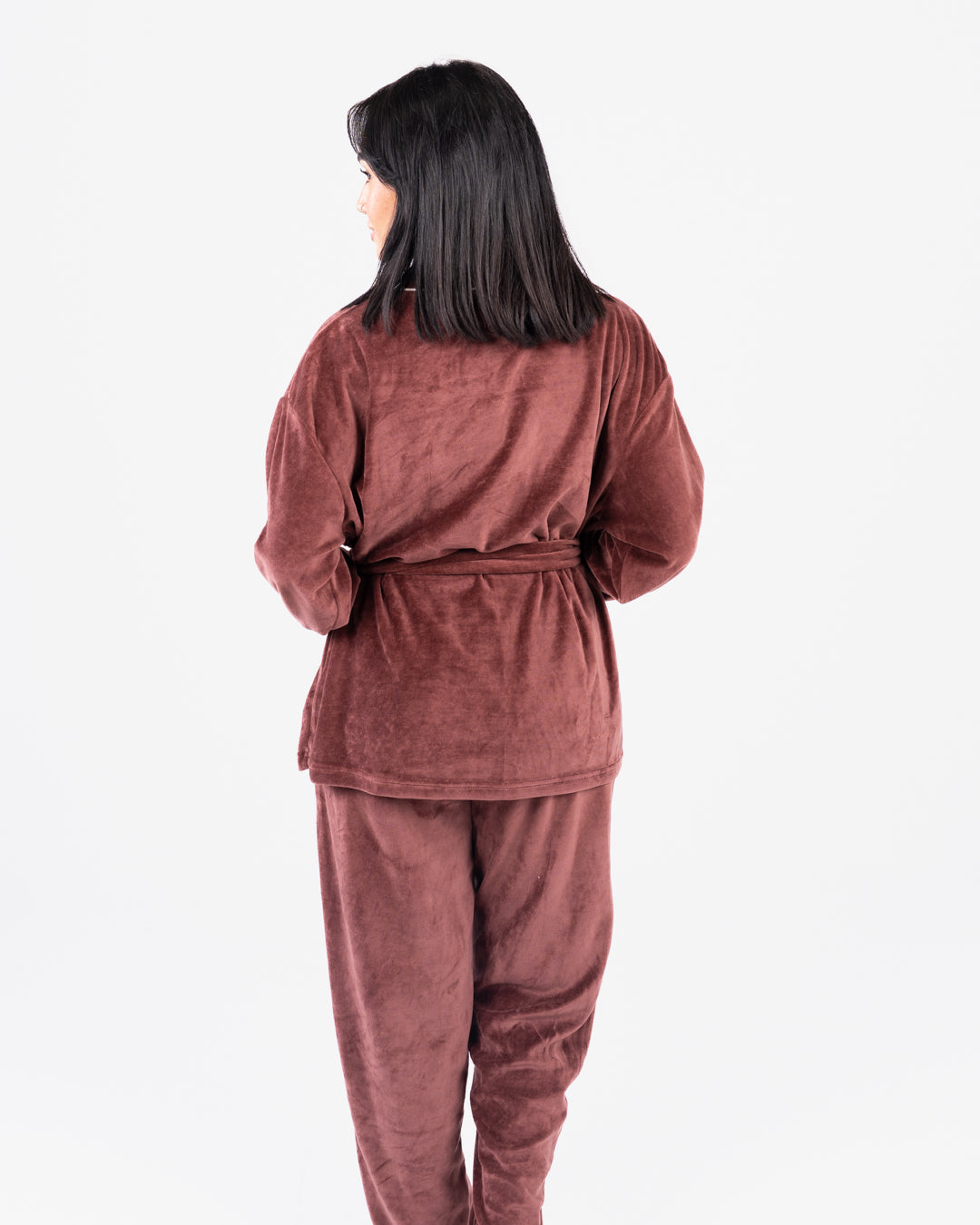 بيجامة كروس مخملية نسائية