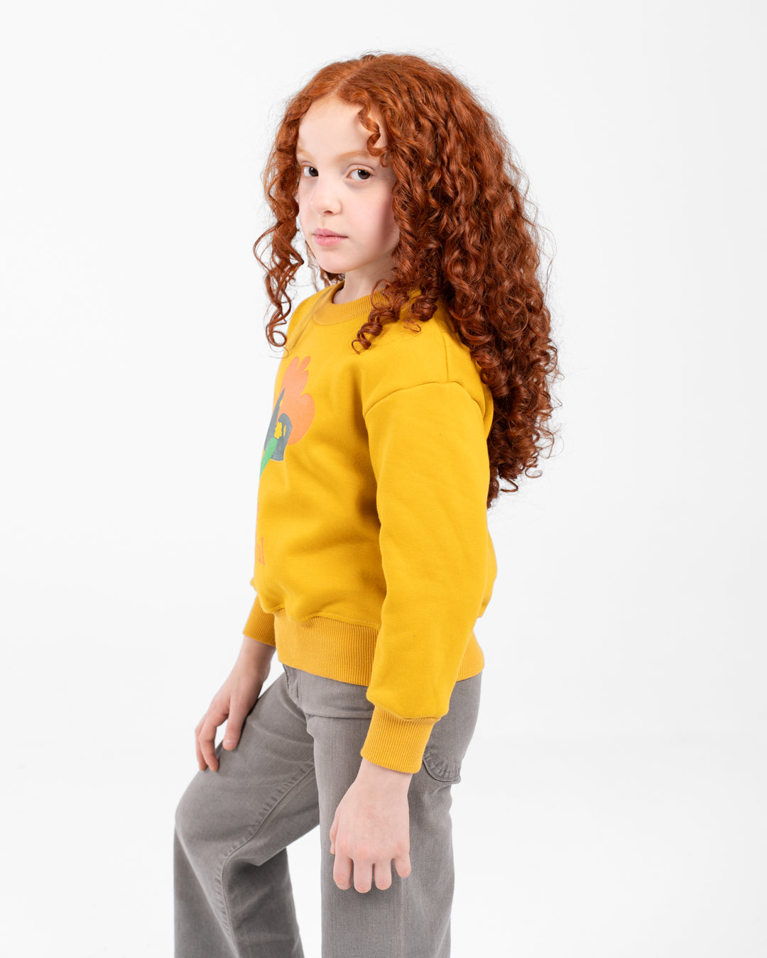 Girls Printed Sweatshirt