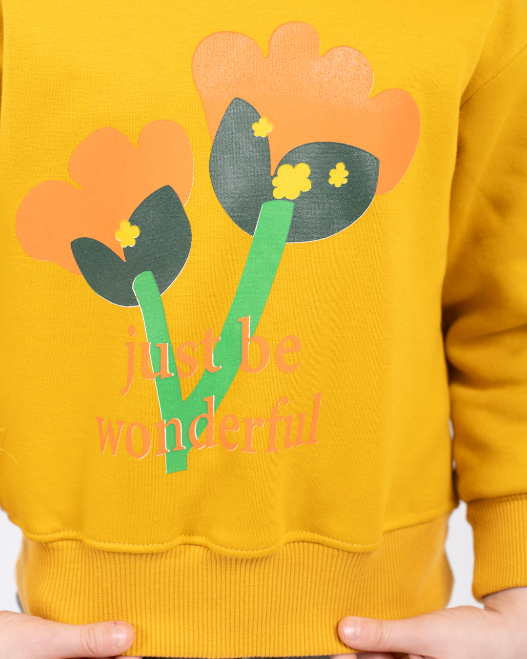 Girls Printed Sweatshirt