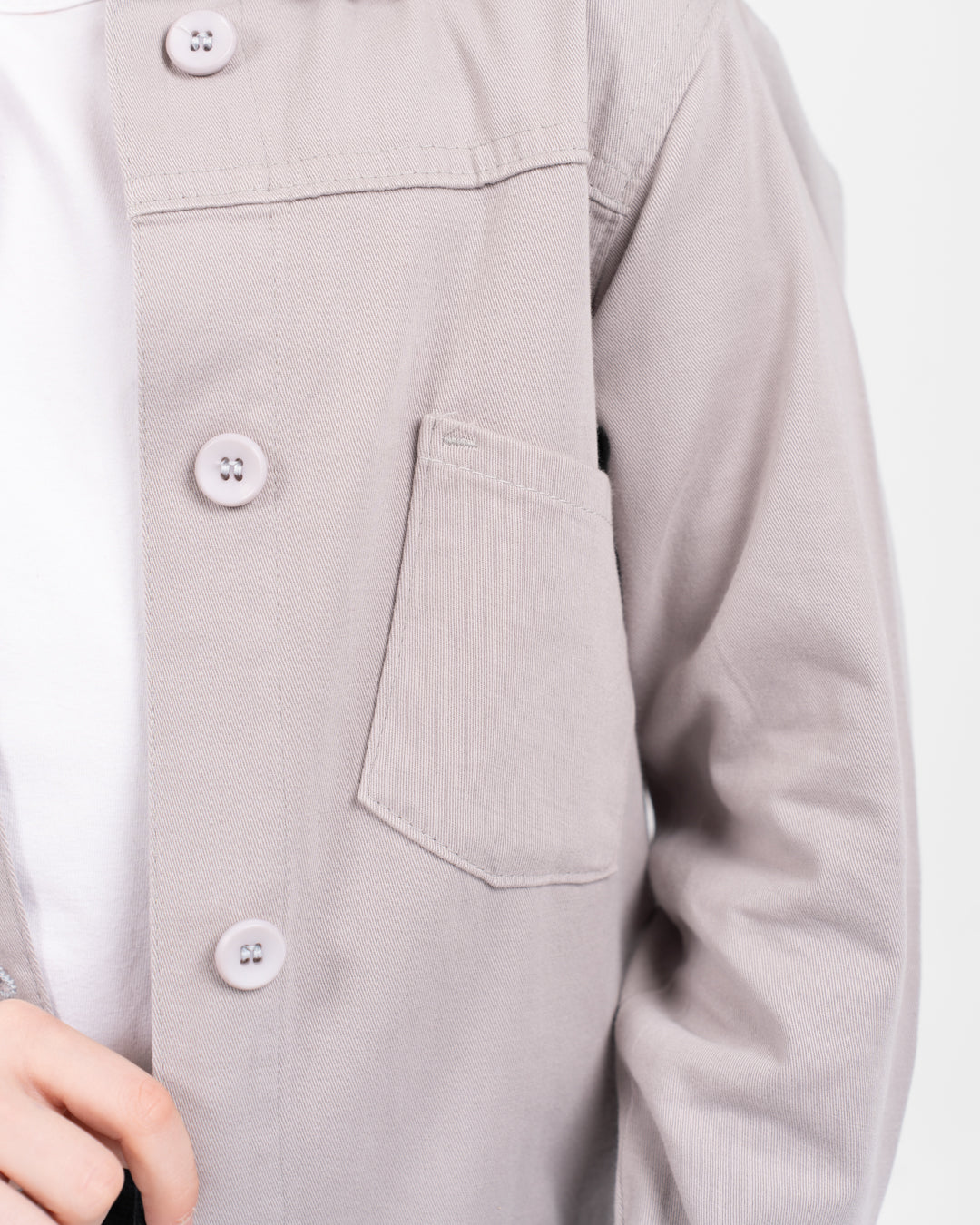 Girl Plain OverShirt