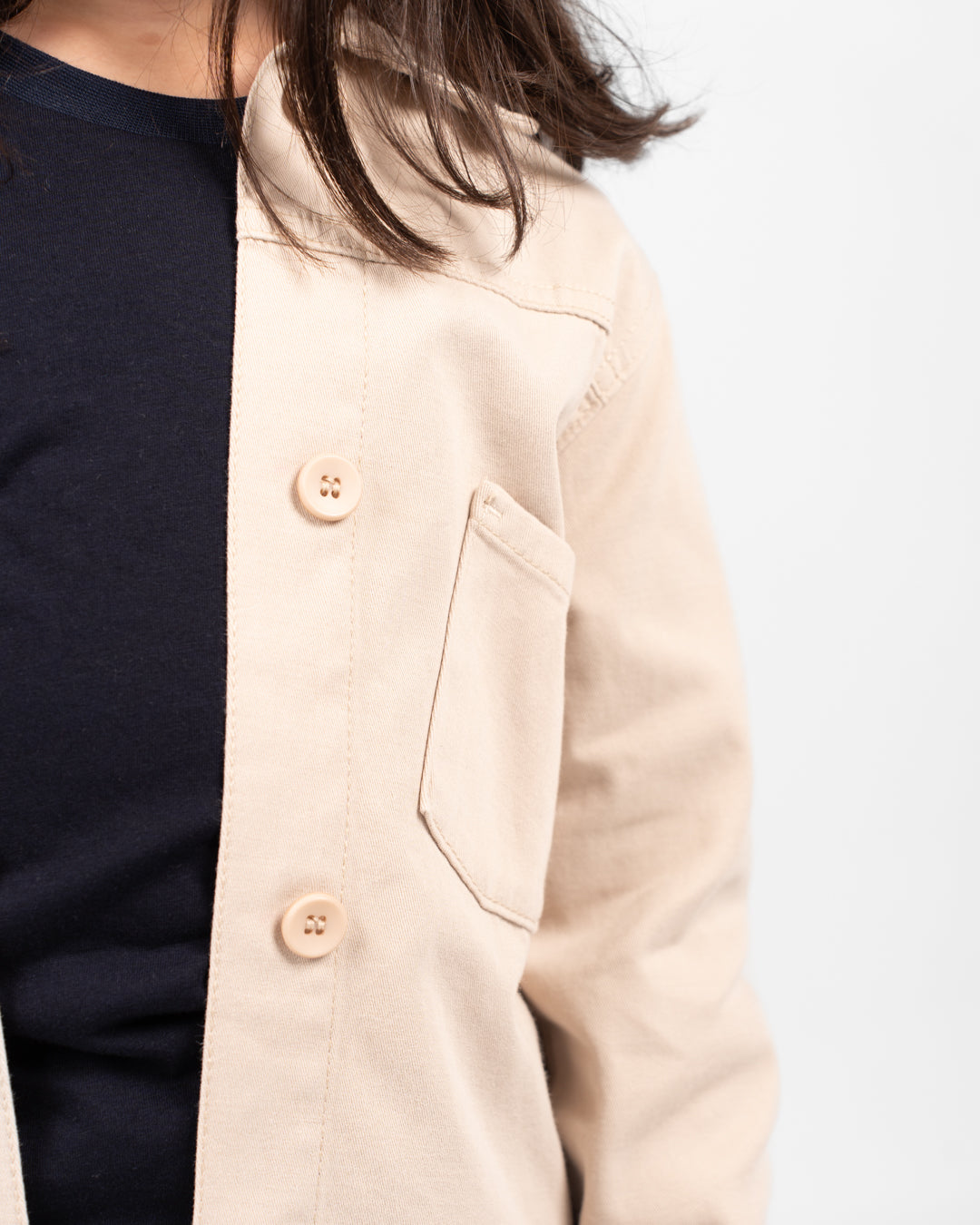 Girl Plain OverShirt