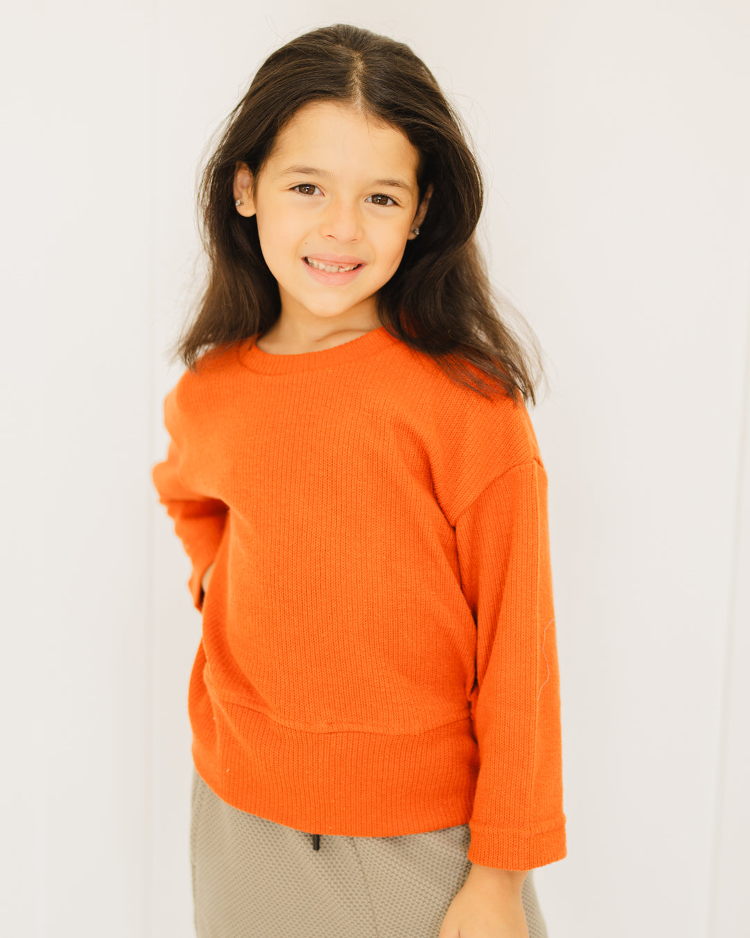 سويت شيرت بناتي جاكار