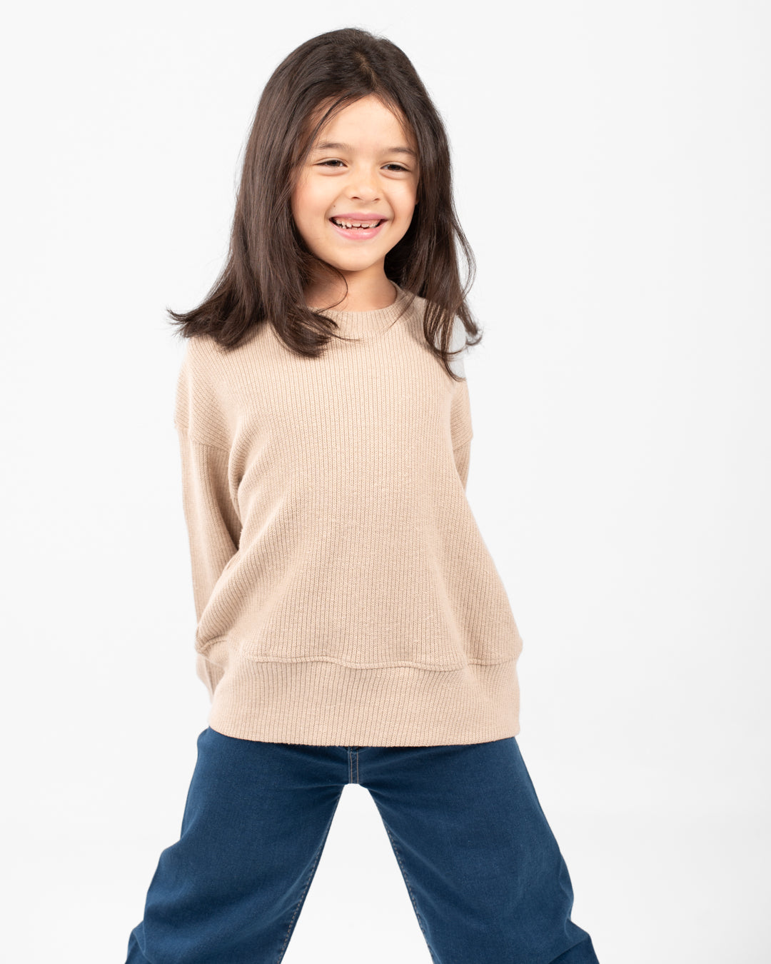 سويت شيرت بناتي جاكار