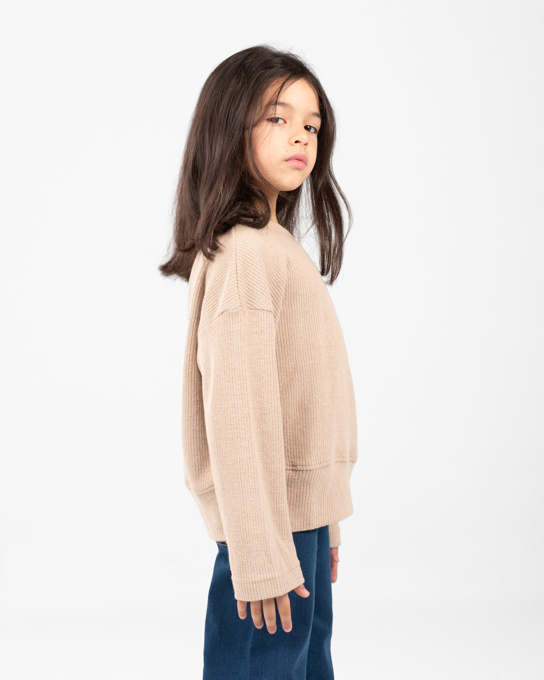 سويت شيرت بناتي جاكار