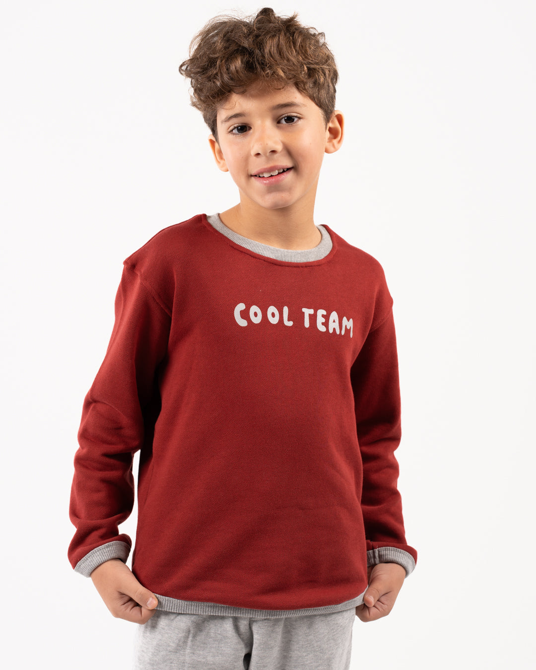 طقم بيجامة كول تيم للأولاد