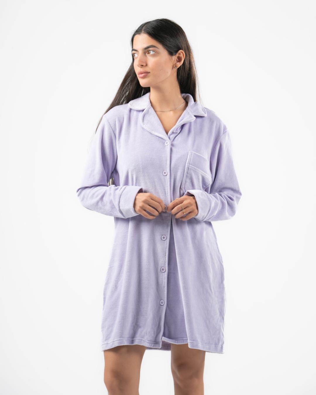 Long Sleeve Night Shirt