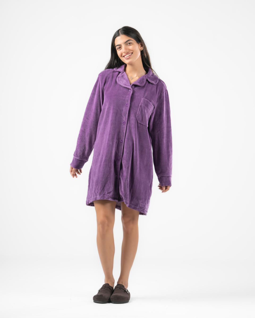 Long Sleeve Night Shirt