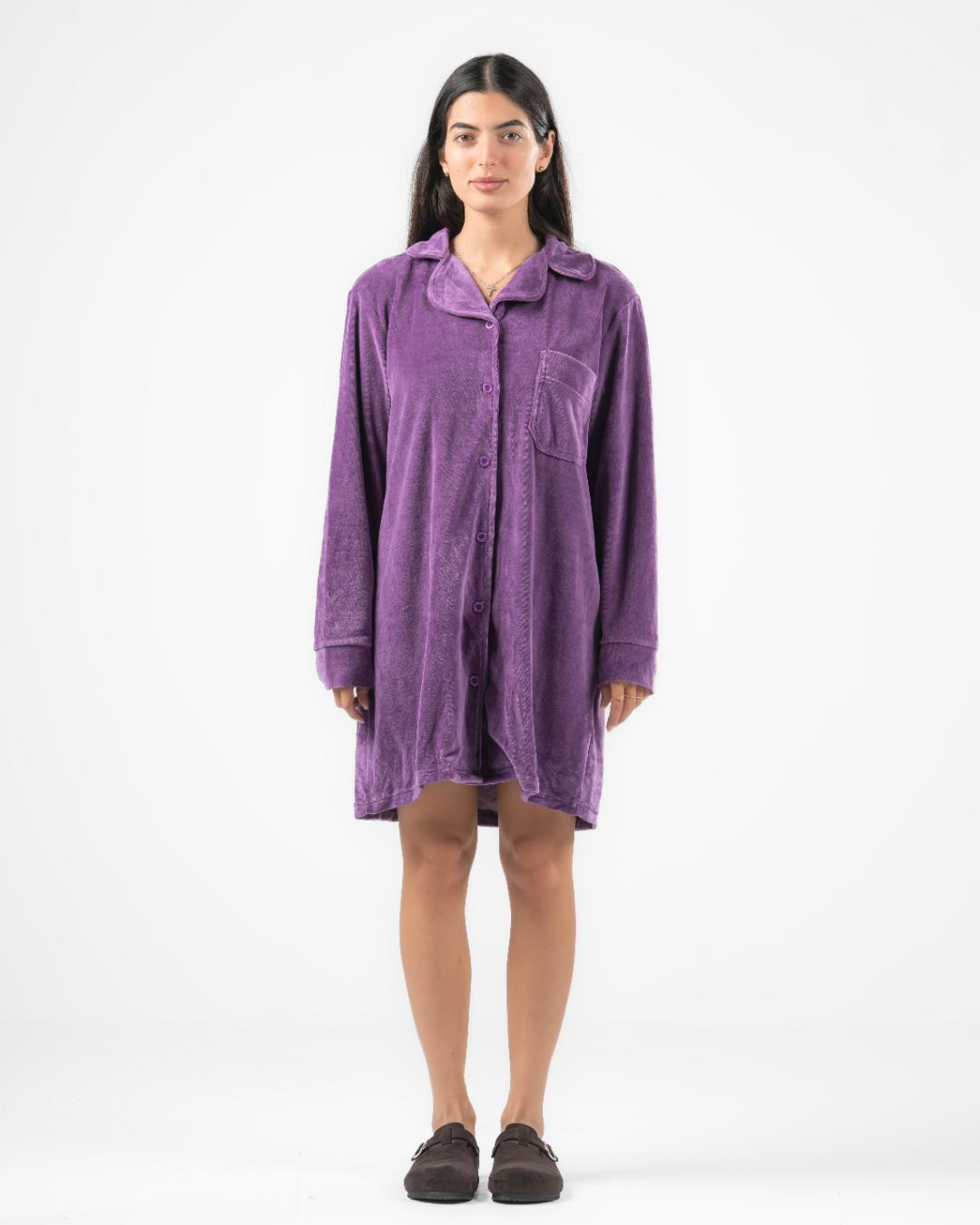 Long Sleeve Night Shirt