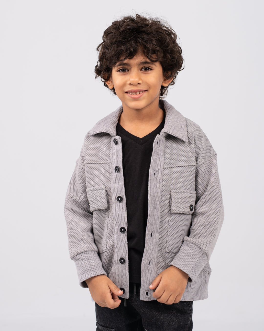 Jacquard Boys OverShirt