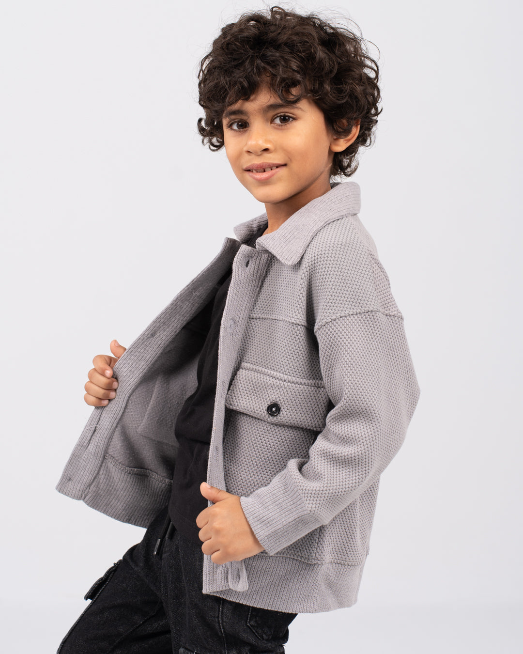 Jacquard Boys OverShirt